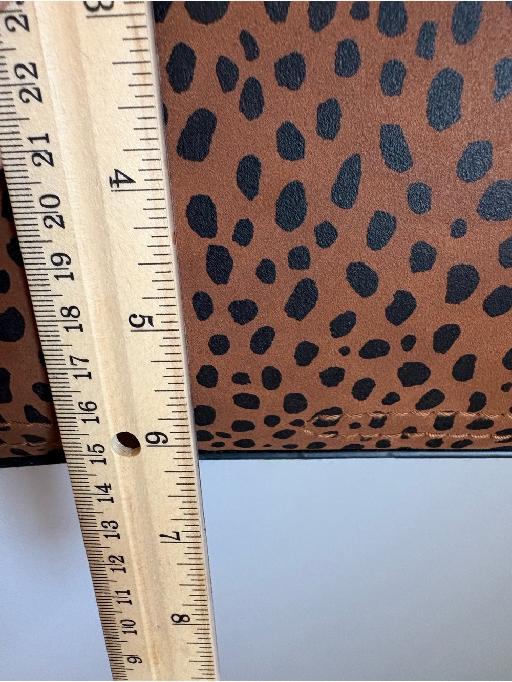 Universal Thread Cheetah Leopard Print Double Zip Crossbody Bag Brown Black - Picture 11 of 12